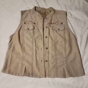 Vintage Embroidered Vest